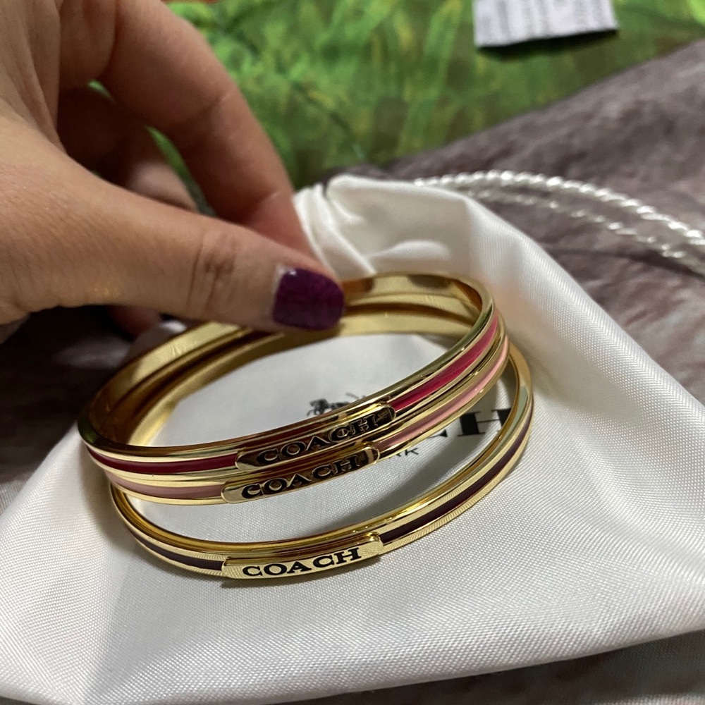 Coach Bangle set